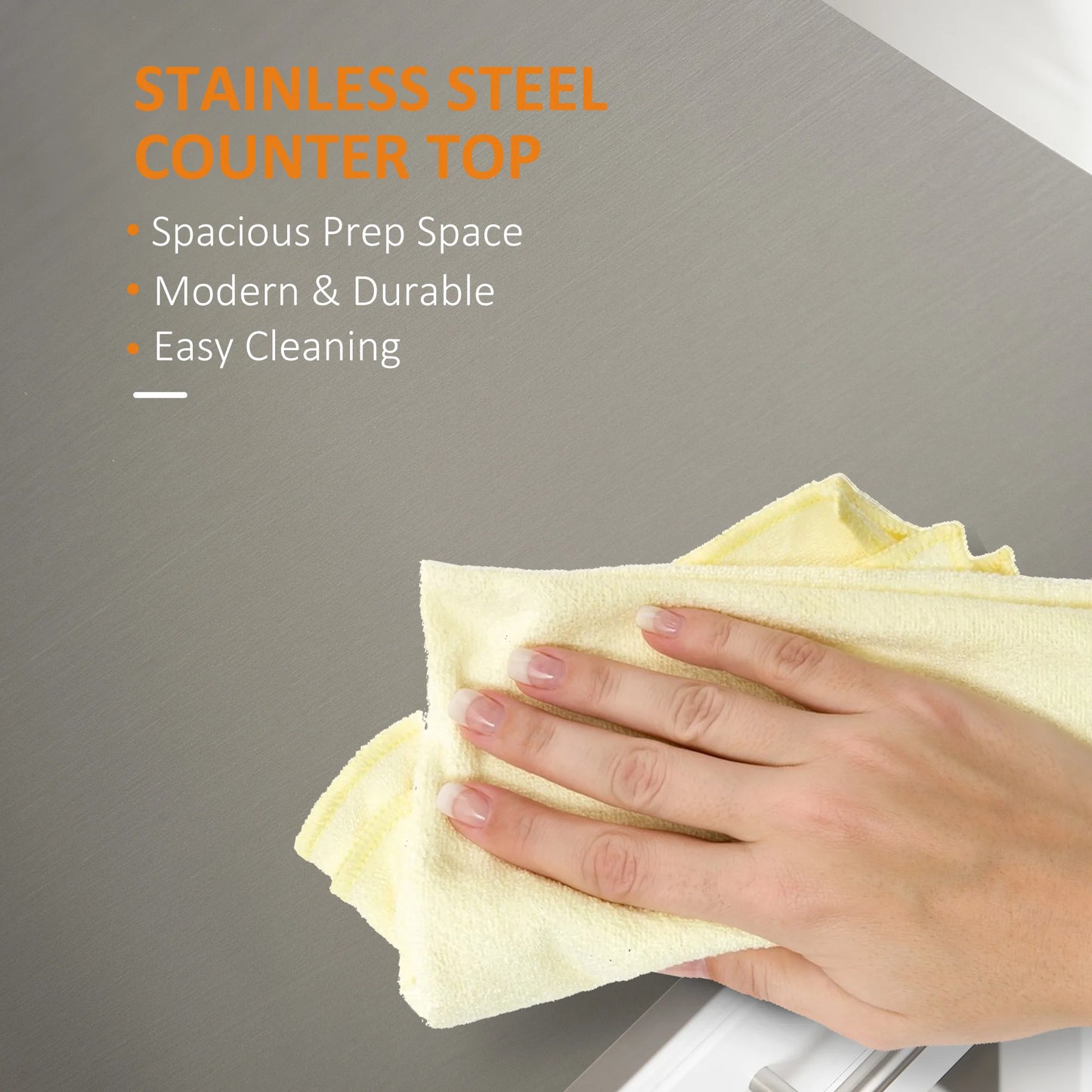 Stainless Steel Top Island