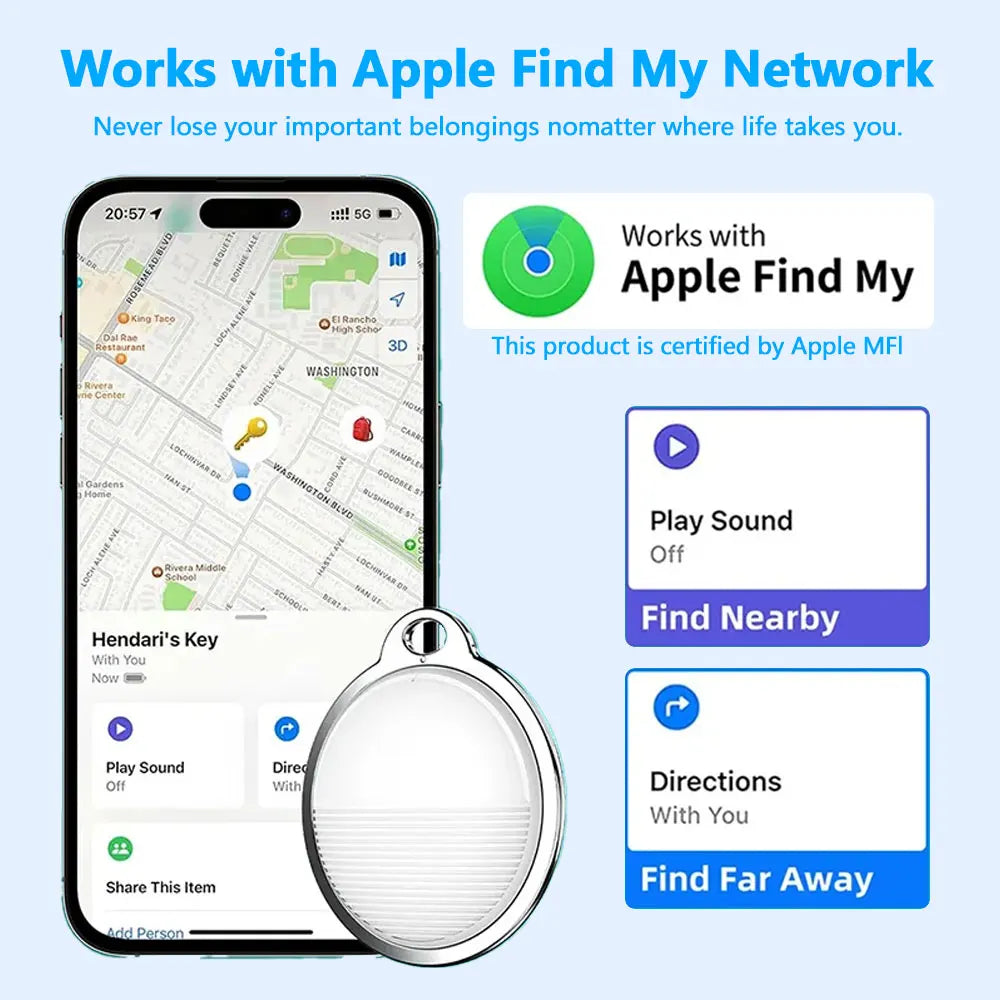 Smart Airtag Bluetooth GPS Tracker