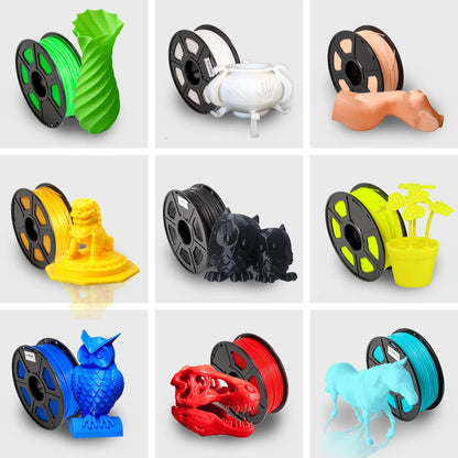 3D Filament 1KG 3 Rolls 1.75mm