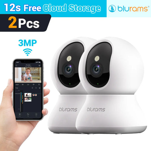 2 Pcs Indoor Security Camera