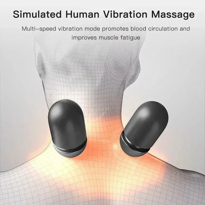Electric Neck Massager Cervical Pillow Hot Compress