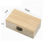 Wooden Square Hinged  Boxes