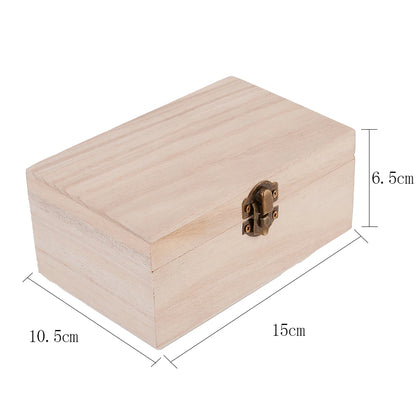 Wooden Square Hinged  Boxes