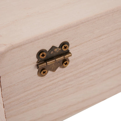 Wooden Square Hinged  Boxes