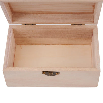 Wooden Square Hinged  Boxes