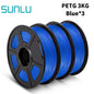 3D Filament 1KG 3 Rolls 1.75mm
