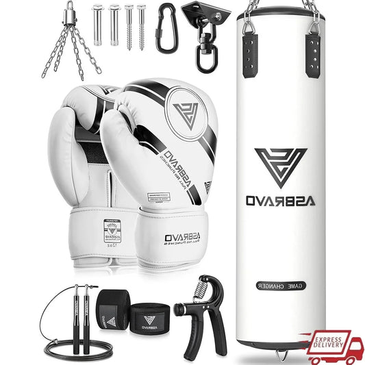 4ft Heavy Punching Bag Set w/accessories